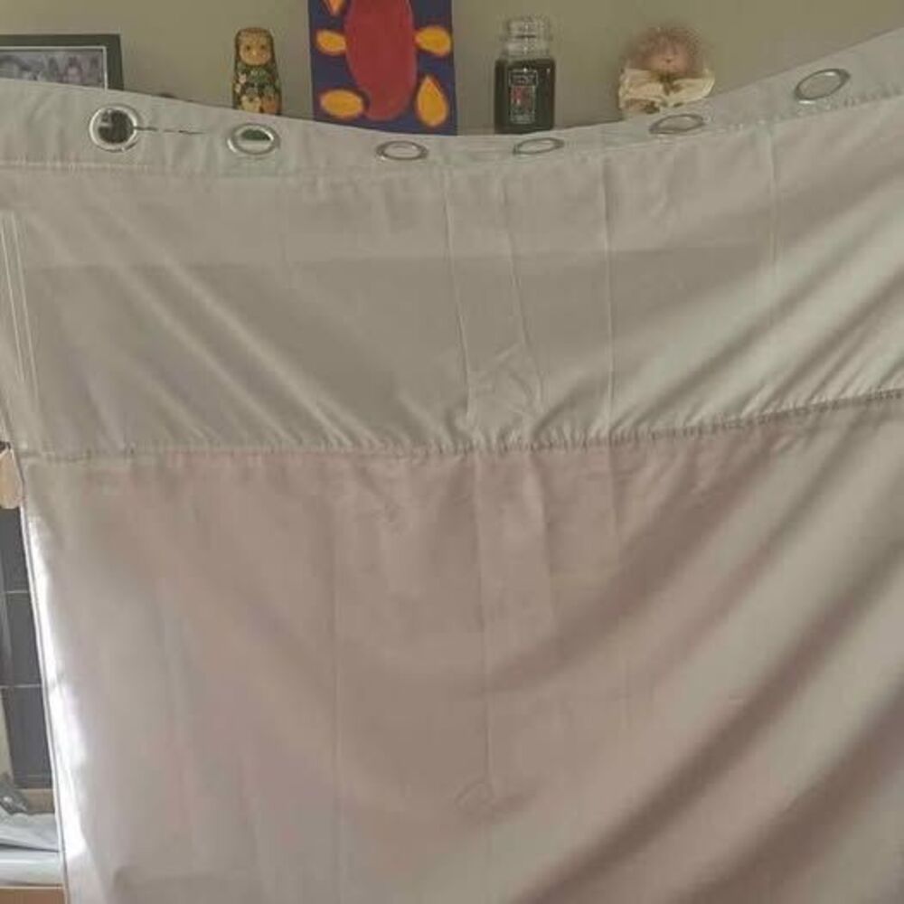 Hookless Shower Curtain w/ Detachable Liner